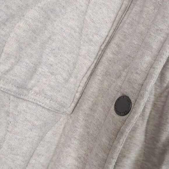 Spiritual Gangster wave Quilted Shacket Large - Picture 7 of 10